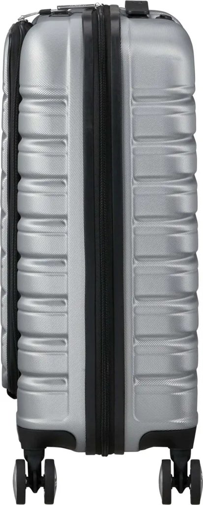 Trolley rigide Flashline Spinner 55 avec compartiment PC Frontloader gris