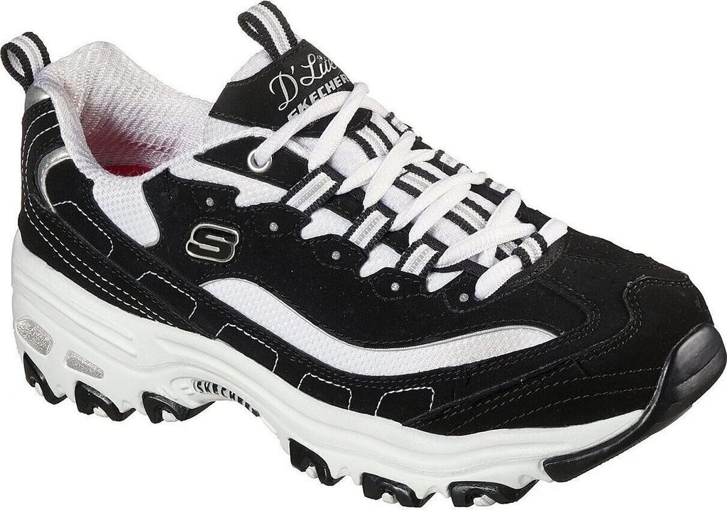 Skechers Damen Sneaker, schwarz(schwarzbkw), Gr. 361/2 Produktbild 