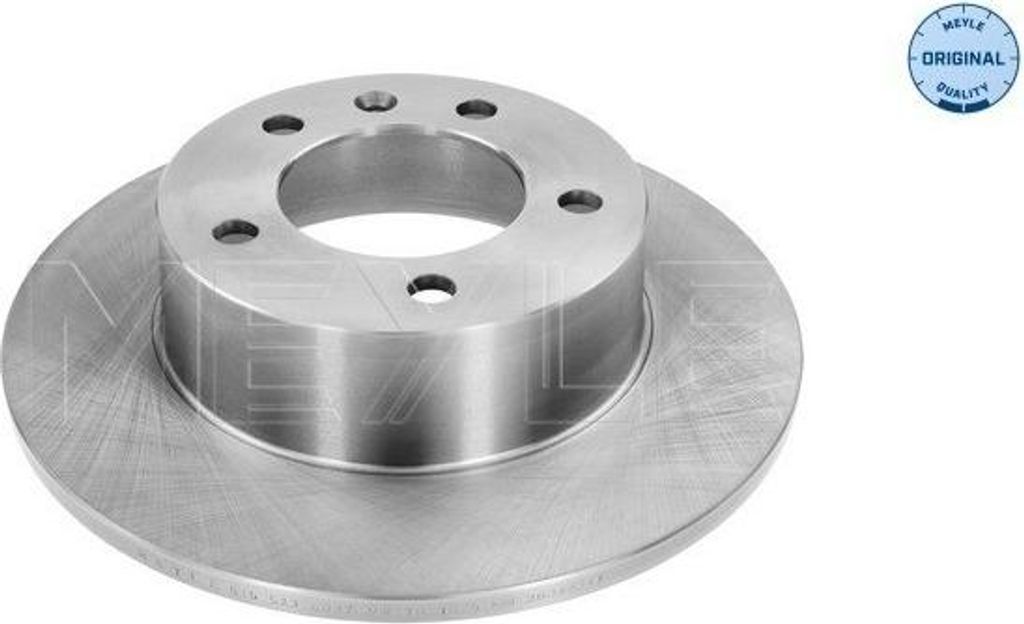2x MEYLE Bremsscheibe 615 523 6037 hinten für OPEL Movano Produktbild 