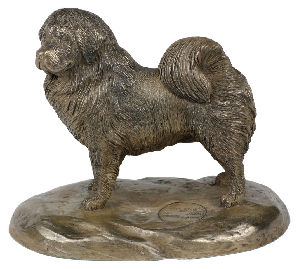 Tibet-Terrier, Tibetan Terrier, Tsang Apso - Hundestatue, Figur für Büro, Trophäe für Hundeausstellung von Art-Dog brand