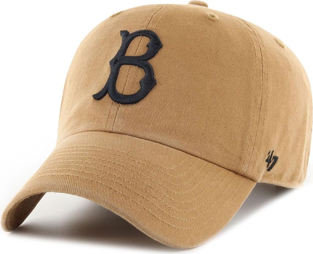47 Brand Strapback Cap - CLEAN UP Los Angeles Dodgers camel
