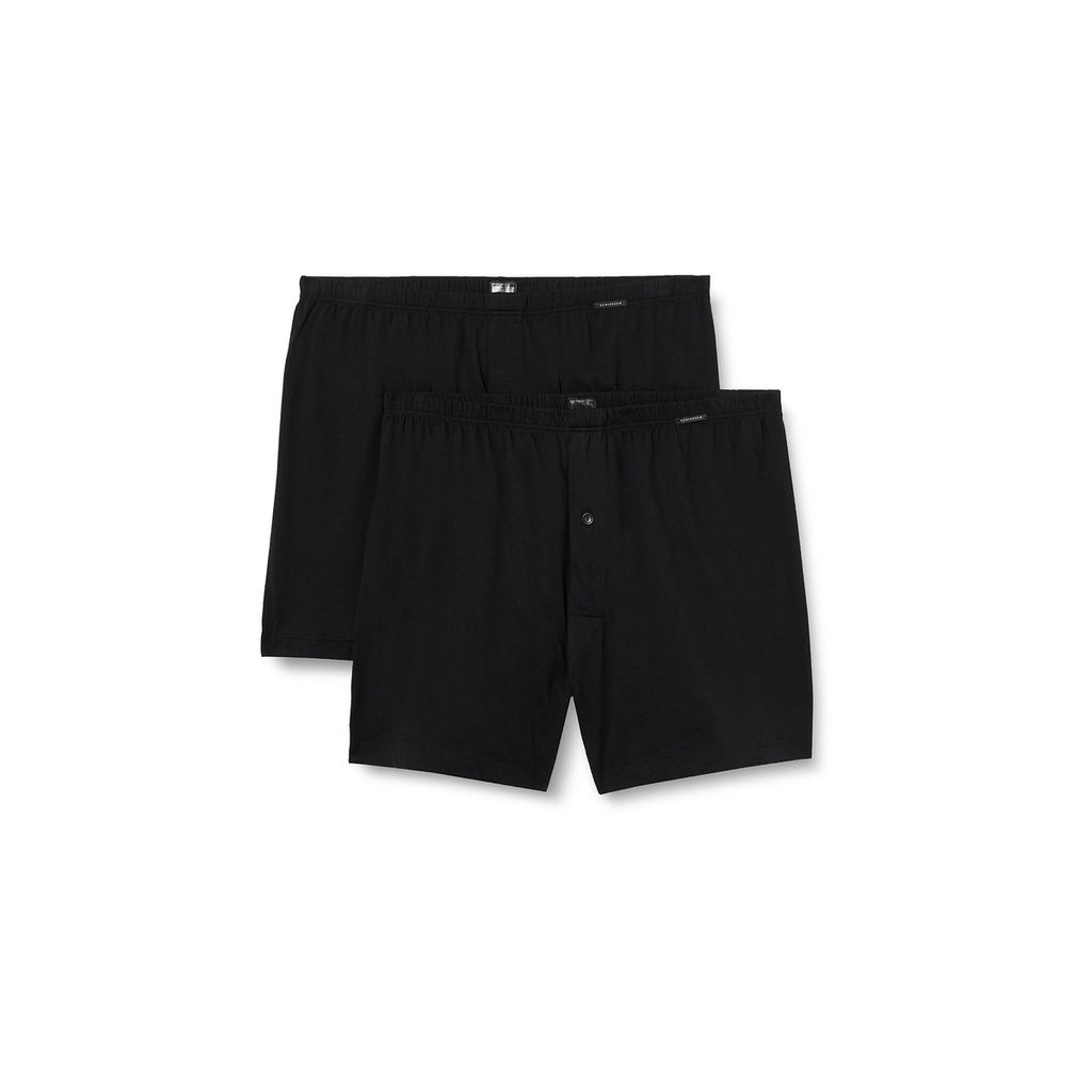 Schiesser Herren 2PACK Boxershorts dunkelblau Pack (Mehrfach) Gr. 006