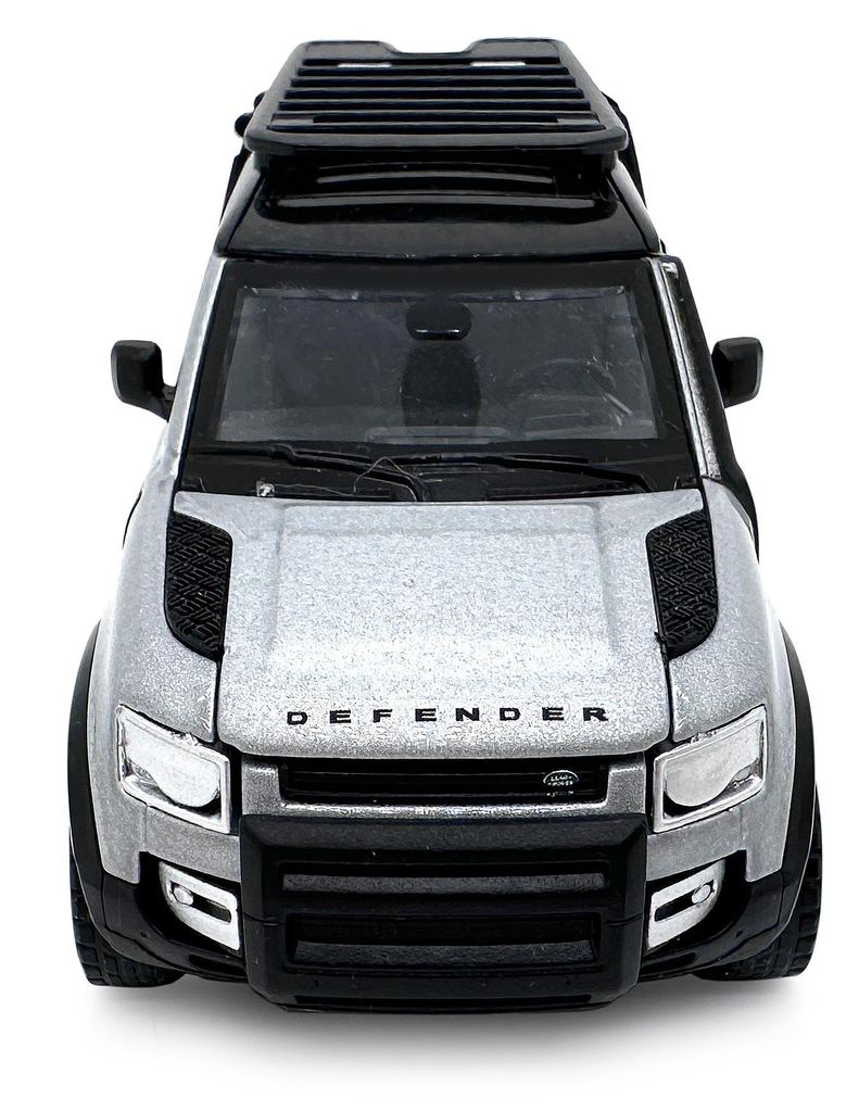 JAMARA Land Rover Defender 110 Diecast 1:43 silber 2in1
