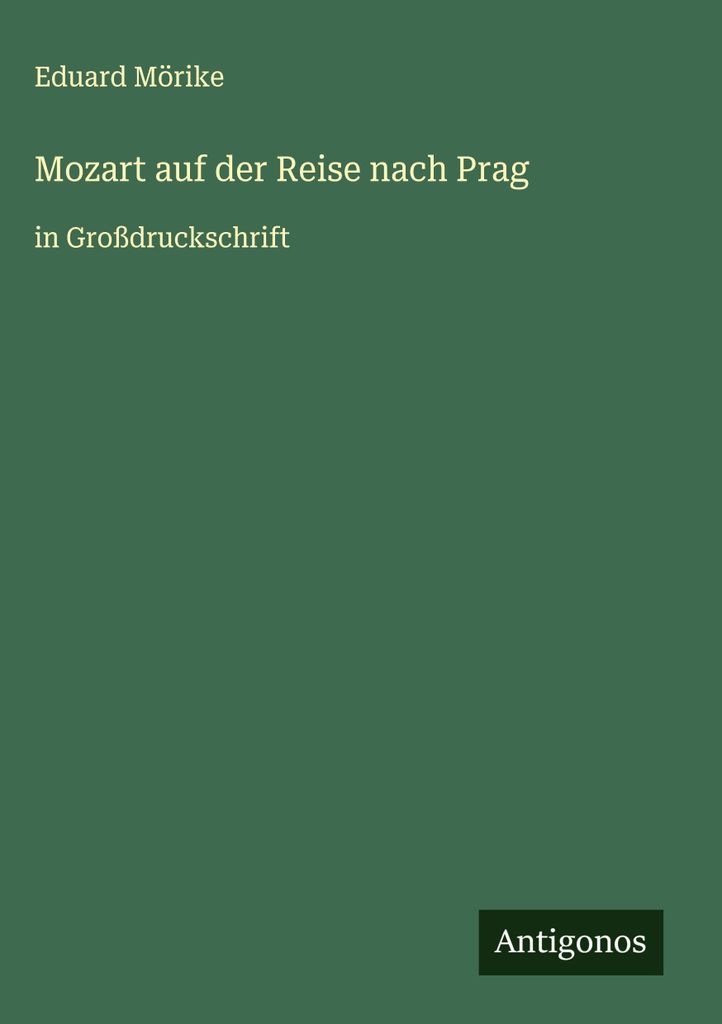 Mozart auf der Reise nach Prag