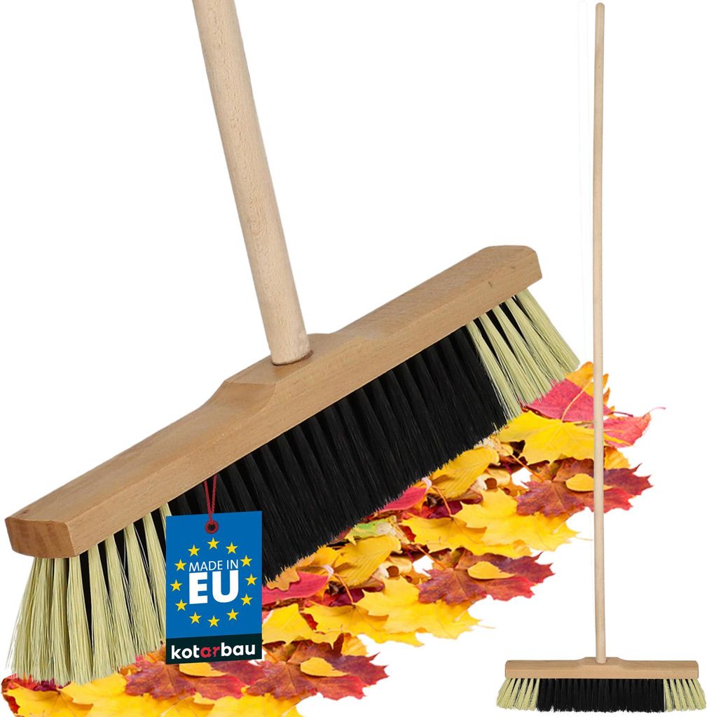 KOTARBAU® Besen mit Stiel 40 cm Straßenbesen mit Produktbild 