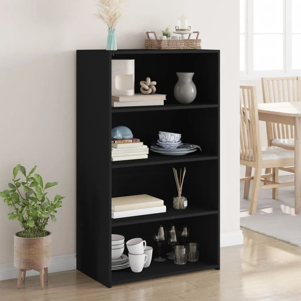 Mobile Archivio vidaXL Nero 70x41x124 cm - Credenza Professionale