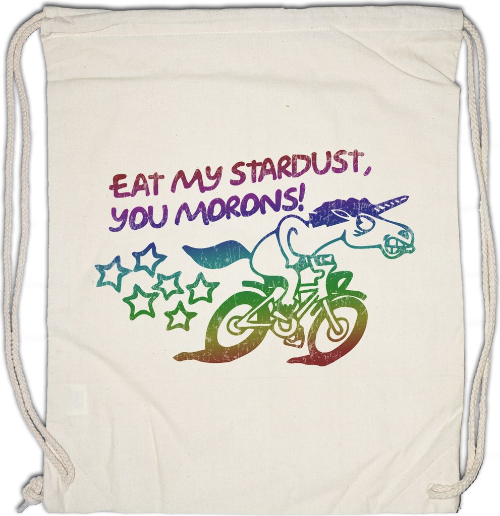 Urban Backwoods Eat My Stardust , Turnbeutel, Farbe: Beige