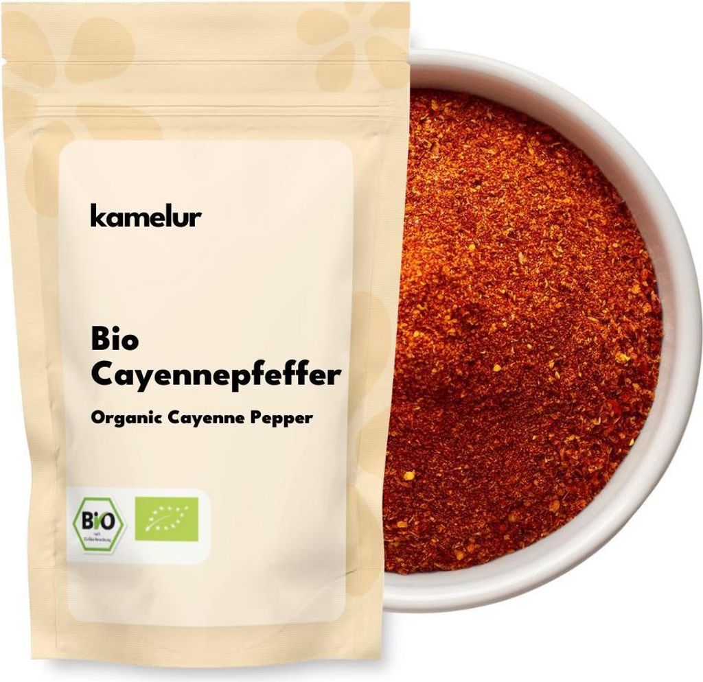 Kamelur Bio Cayennepfeffer 500 g