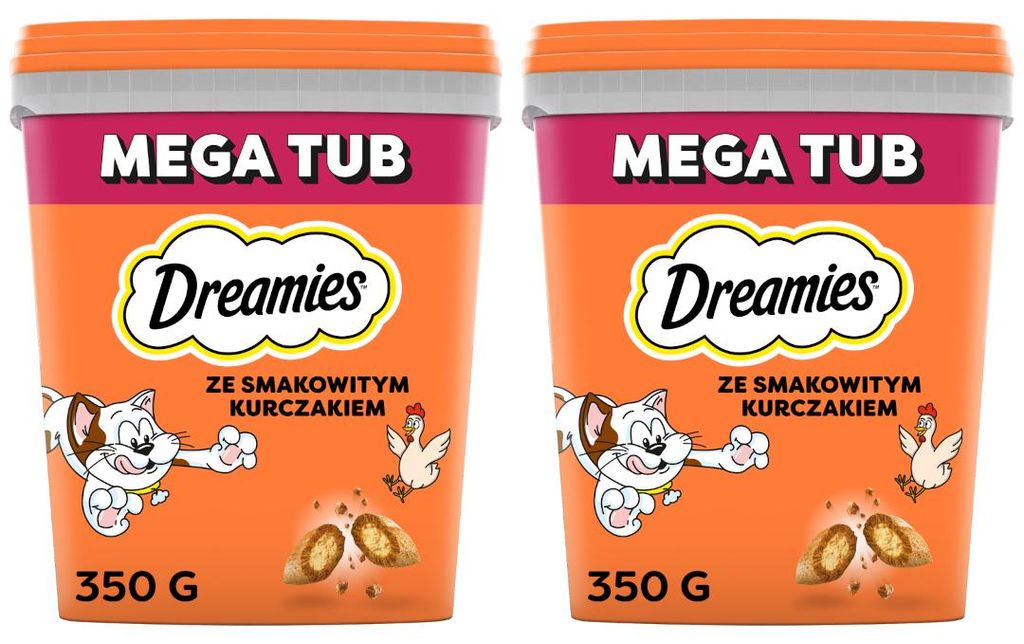 Dreamies Mega Pudełko Przysmak Dla Kota Chrupiące Zdjęcie produktu 