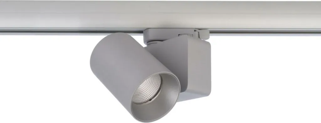 Éclairage d'accentuation LED pour rail triphasé Nihal Mini 3000K argenté - 2