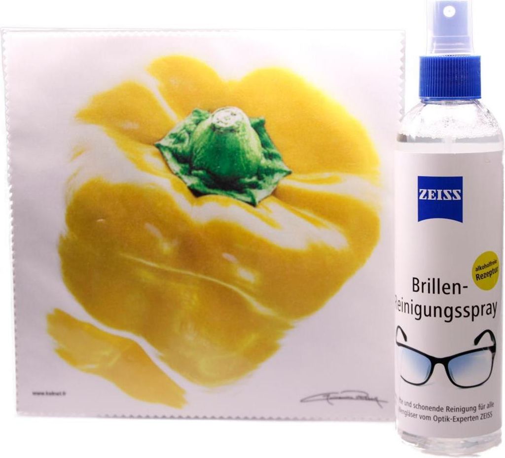 Mikrofasertuch "Gelbe Paprika" Größe 18,5*18,5 cm von La Kelnet