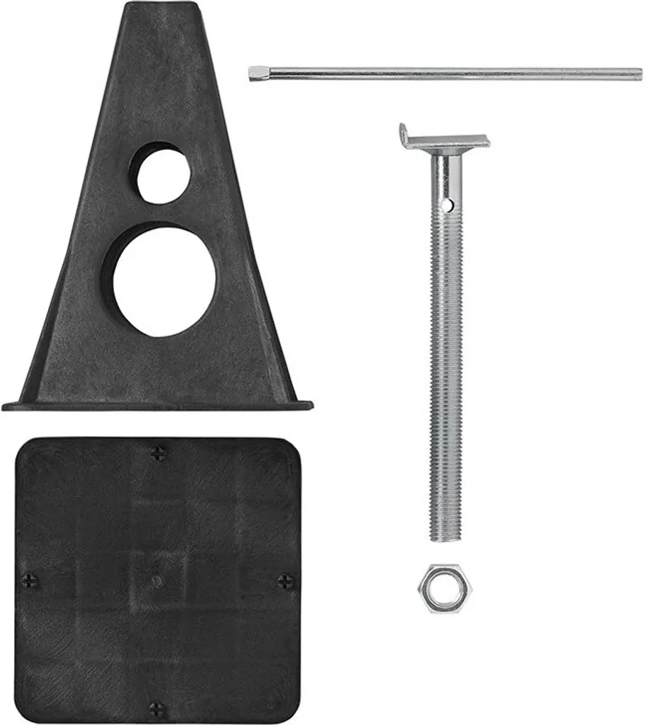 Plaques de calage stabilisatrices en plastique rigide 4 unités