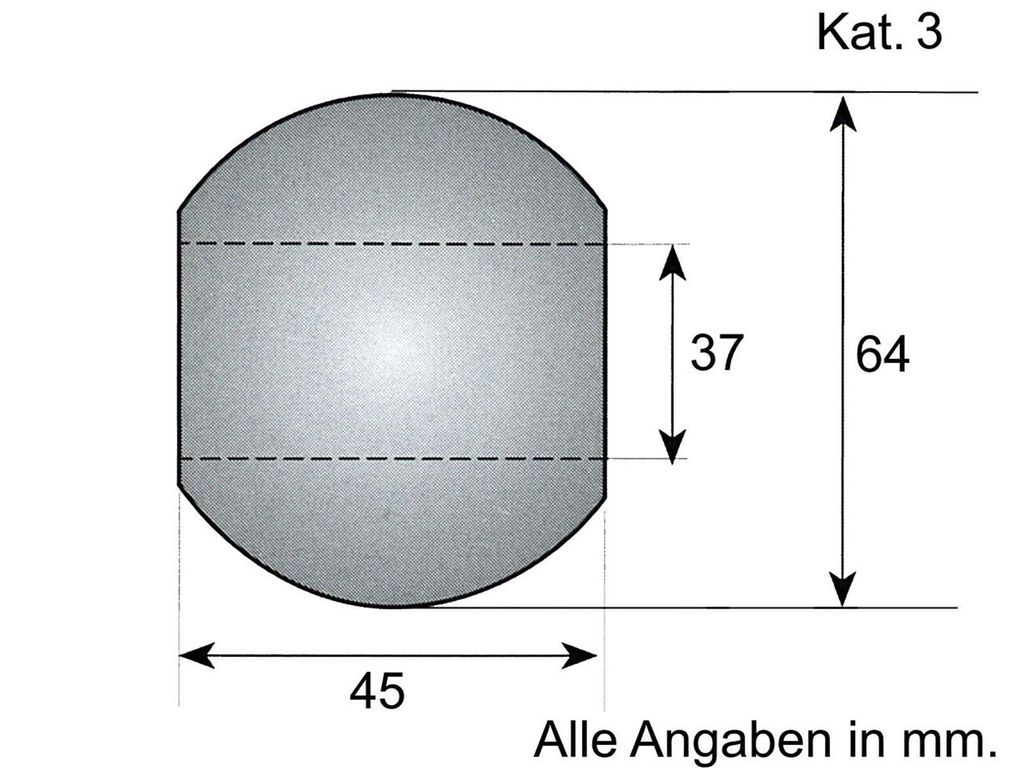 4 x Unterlenker Kugel Kat. 3 Produktbild 