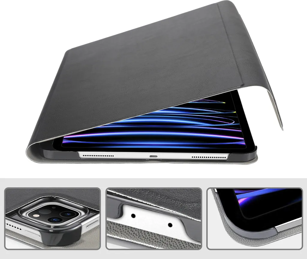 Étui clavier Bluetooth pour iPad Pro 12.9 protection tablette Cazy - 3