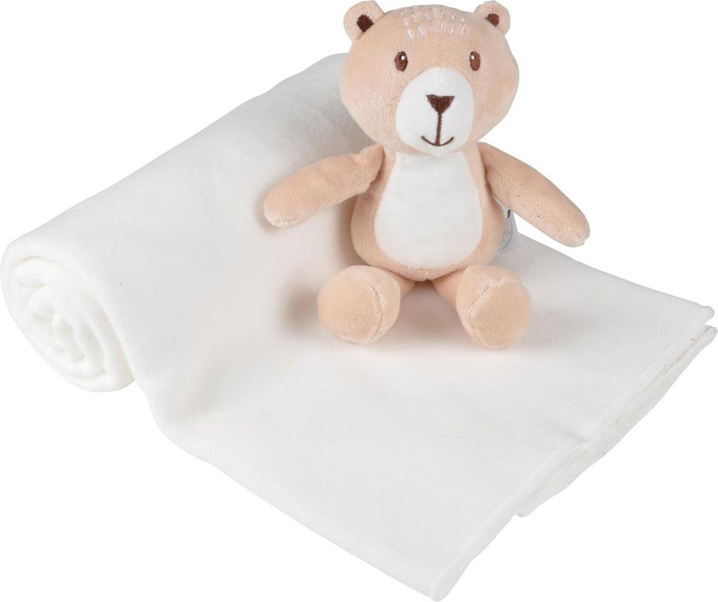 Babydecke mit Kuscheltier FORET, Baumwolle