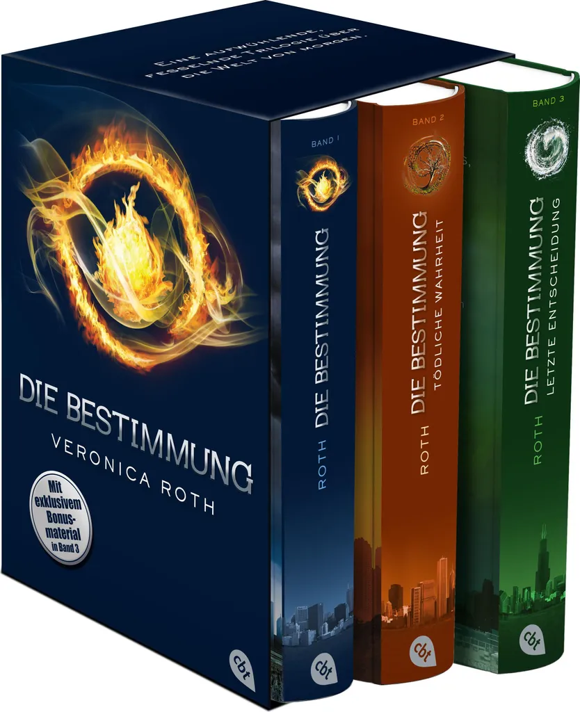 Pack Trilogie Divergente Die Bestimmung : Finissez enfin la Saga de Roth