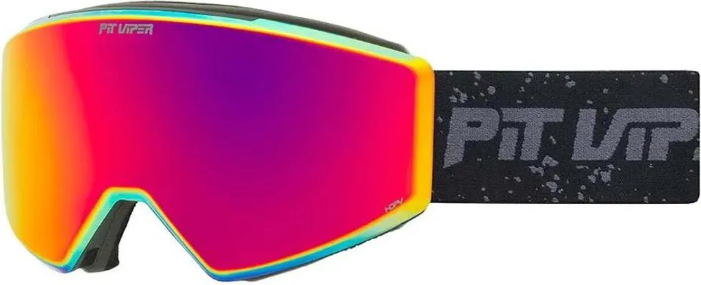 Lunettes de Ski Pit Viper The Exec BN5000 Écran Red Revo CAT3 et Jaune