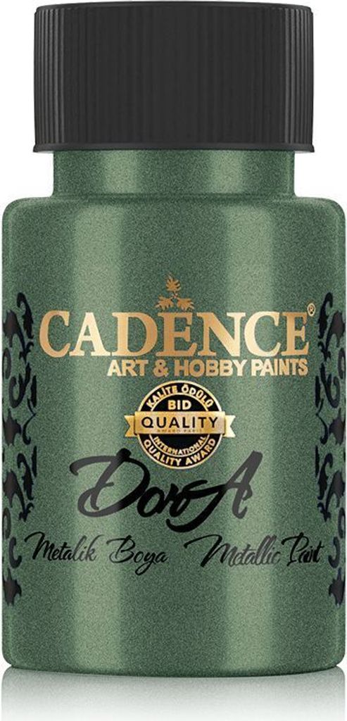 Cadence - Metallic Acrylfarbe - Dora - 50ml Grün