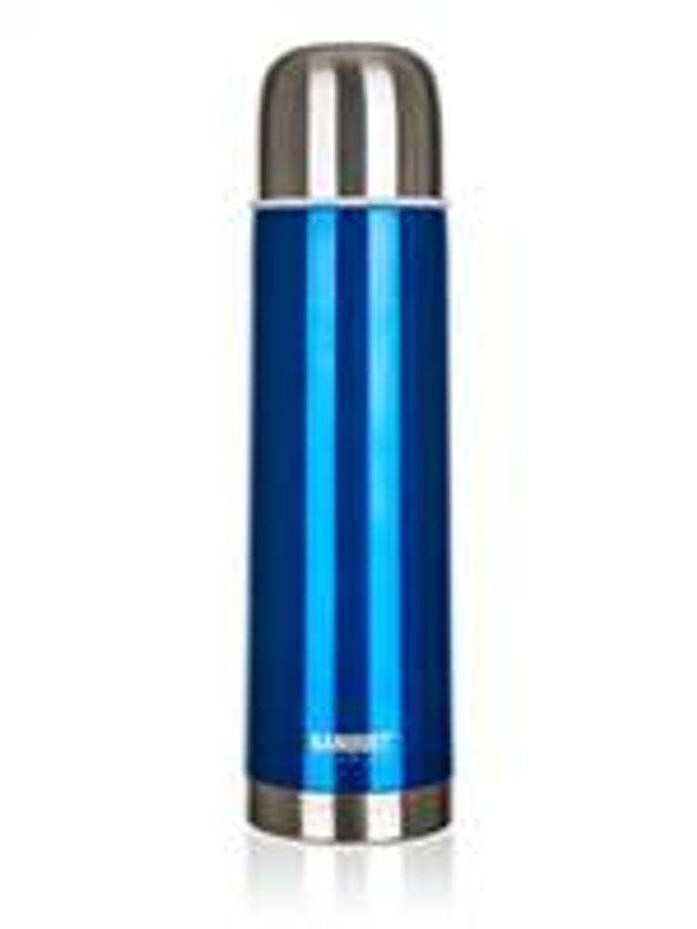 BANKETT Thermosflasche rostfreier Stahl AVANZA Blue 1 l Produktbild 