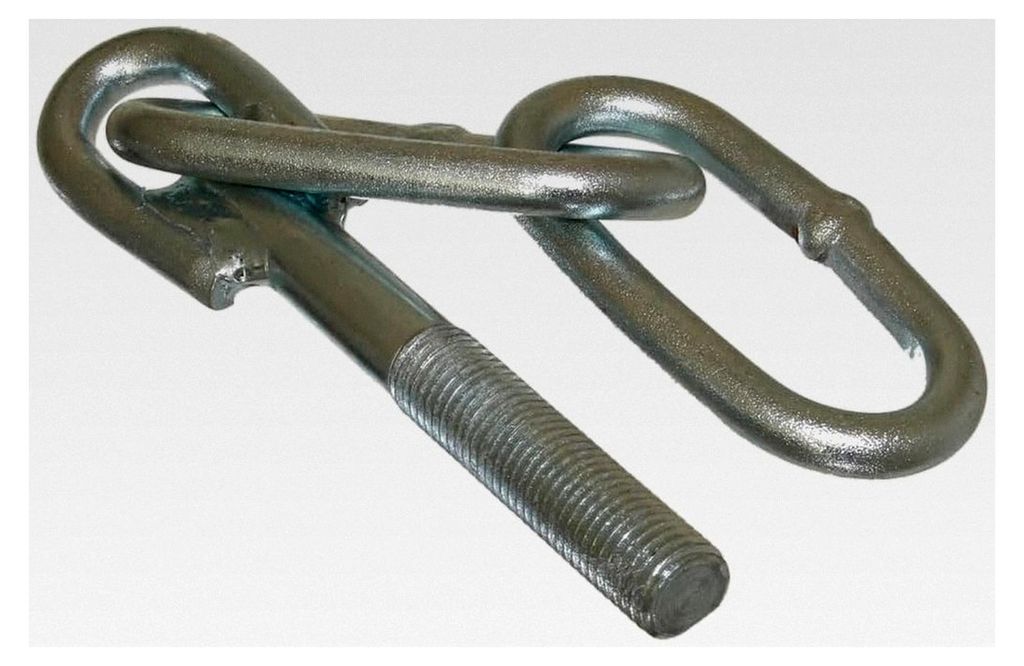 Abschleppöse M16 mit Zugring und Kette