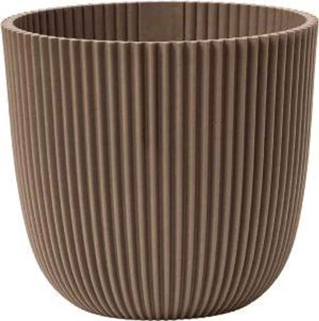 Pot pour Plante d'Intérieur Capi 25cm - Décoration Salon Warm Taupe