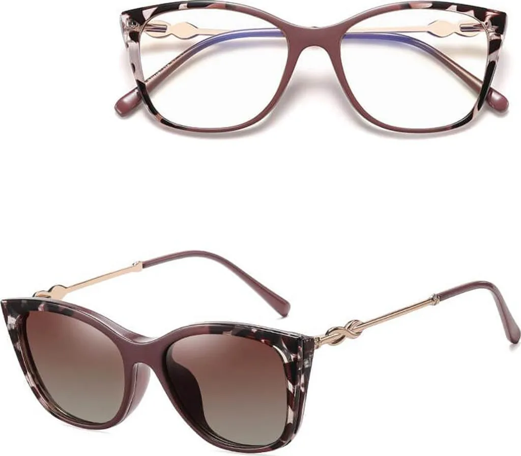 Sunglasses UV400 STL29A Black & White - Must-Have Accessorio 2026