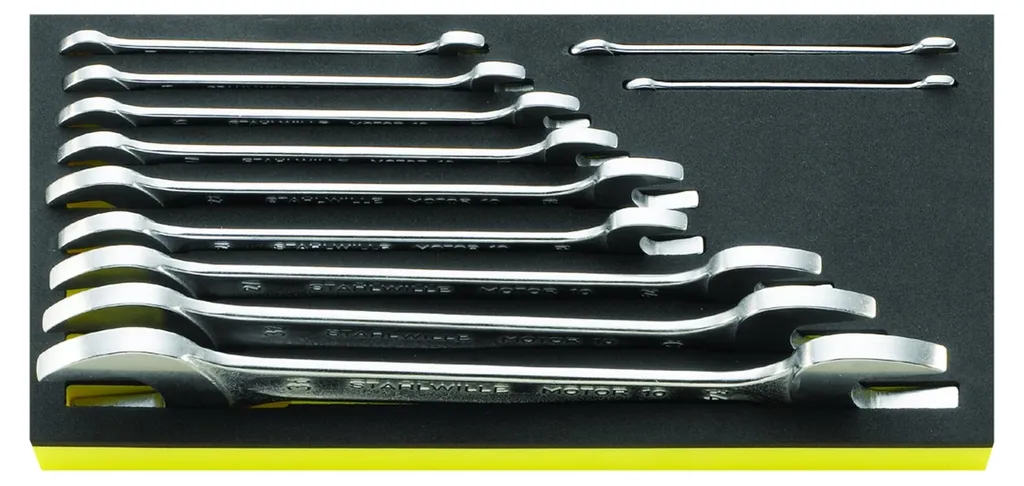 Set de Clés à Fourche 6-36 mm Stahlwille pour Servante d'Atelier