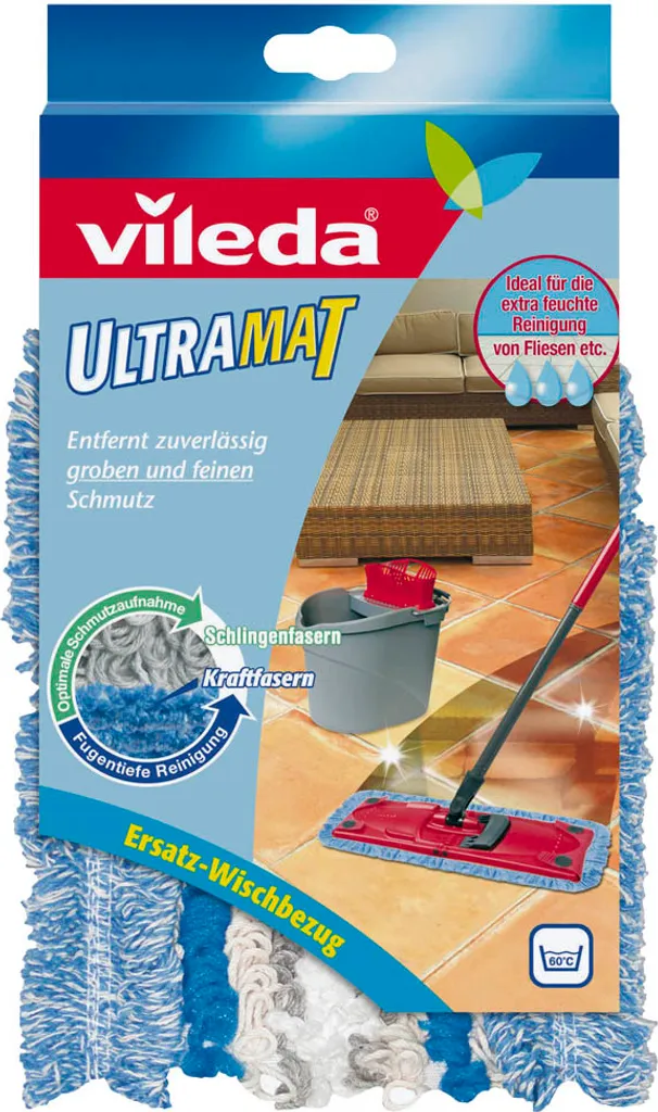 Panno Vileda Ultramat Ricambio Extra Umido | Pulizia Profonda Casa
