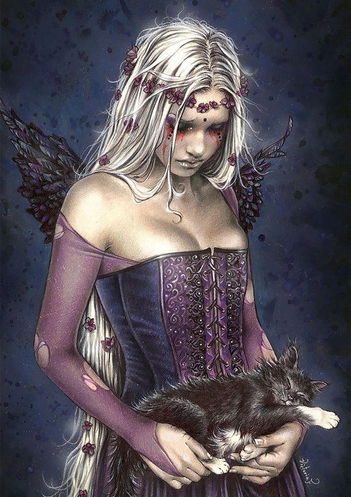 Puzzle 1000 dielov Angel of Death, Victoria Frances Educa Obrázok produktu 