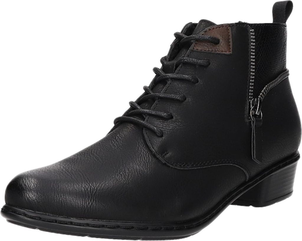 Schnürstiefelette Warmfutter ab 35mm Absatz 152613343-BK Produktbild 
