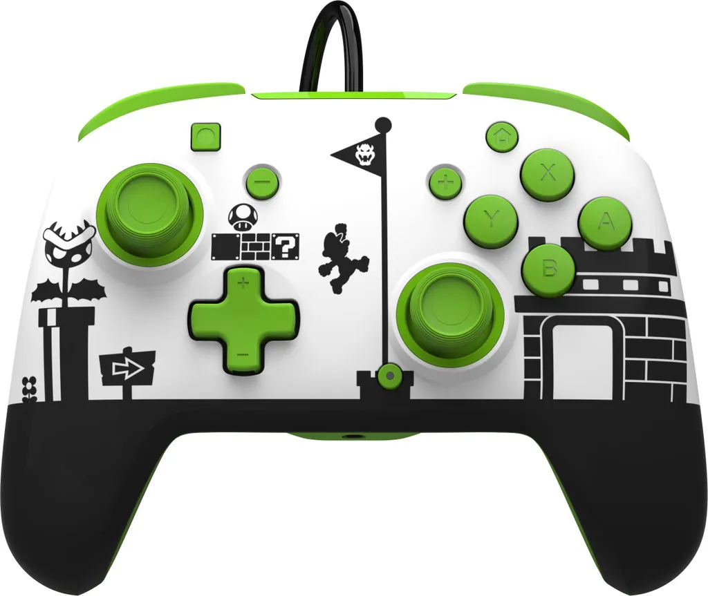 Manette Nintendo Switch PDP Retro Mario filaire pour console Switch OLED