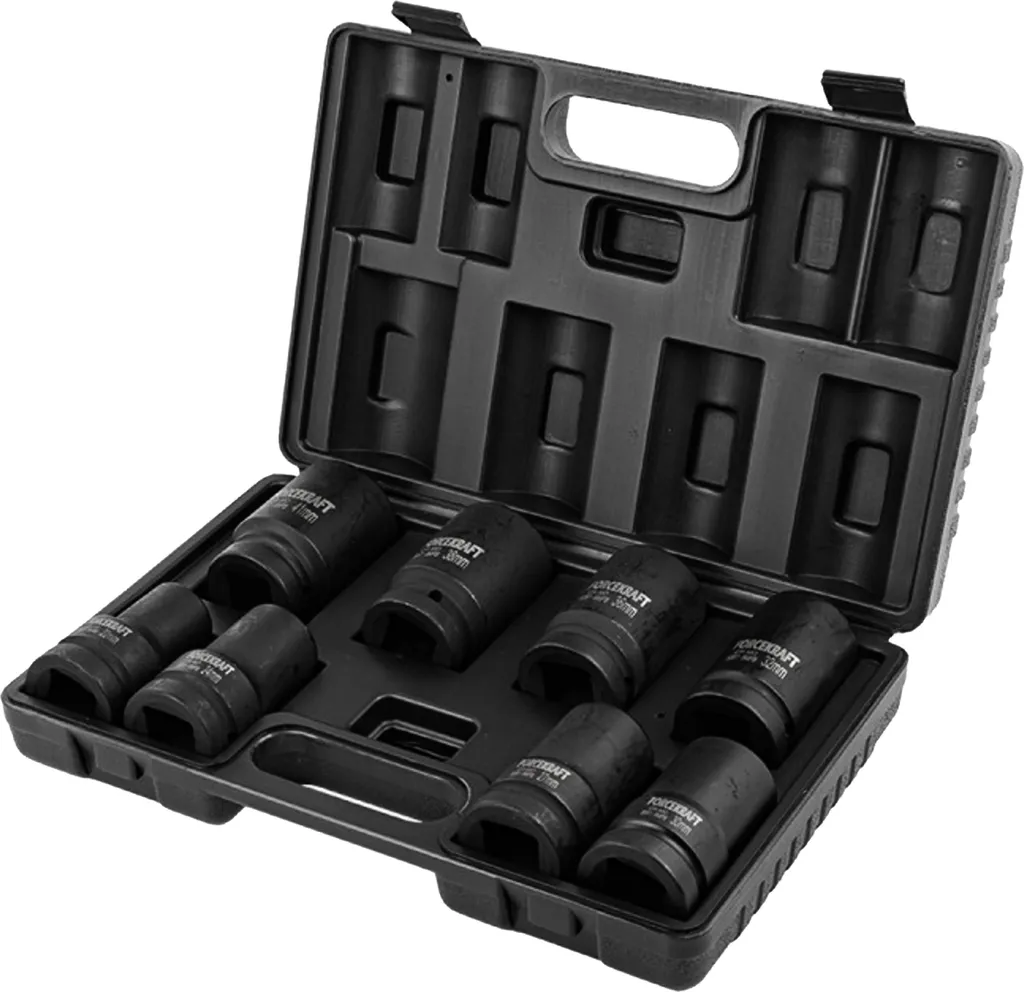 Débloquez les Écrous Grippés avec ce Jeu de Douilles à Choc 1" 9 Pcs