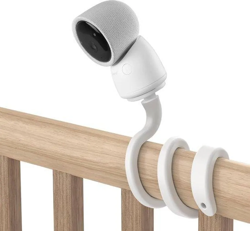 Support flexible pour caméra babyphone noir : fini les angles morts !