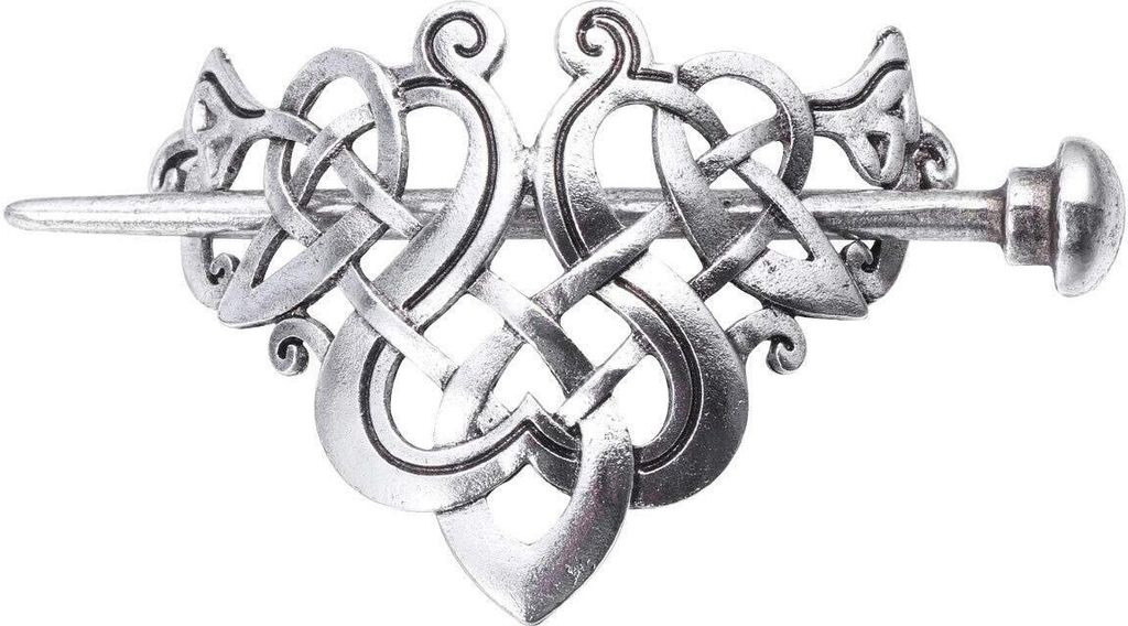 Lurrose Keltischer Knoten Haarspangen Vintage Zöpfe Produktbild 