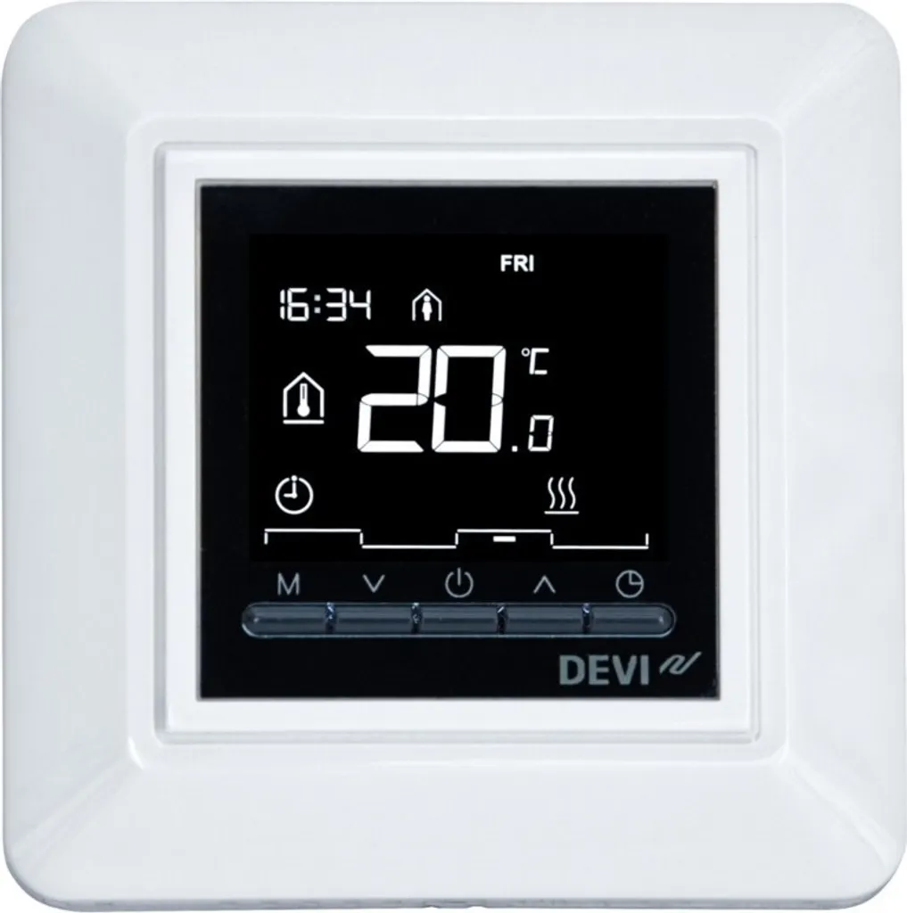 Thermostat programmable Danfoss 140F1055 ECtemp Touch pour plancher
