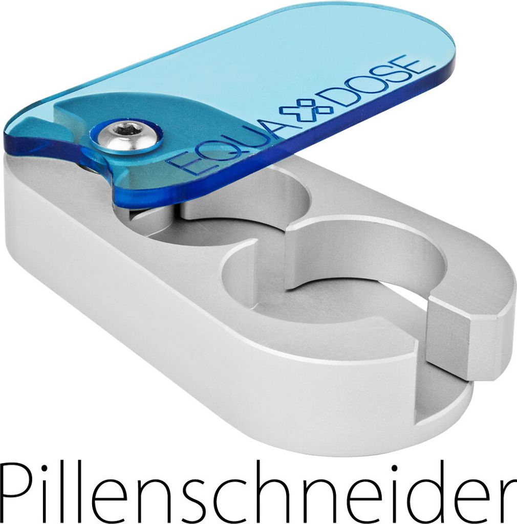Pillenschneider Pillenteiler Tablettenteiler exakt Tablettenteiler für kleine Tabletten Pillenteiler Tablettenteiler exakt Pillenteiler Aluminium ...