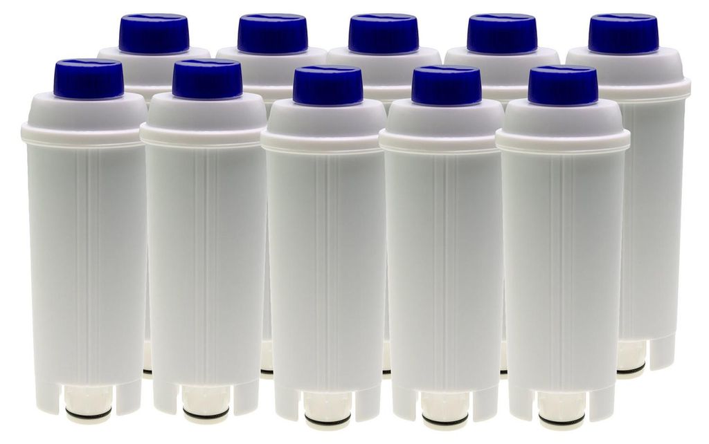 10x Wasserfilter für DeLonghi Autentica Dinamica Eletta Maestosa Magnifica S Perfecta Primadonna + Gastroback 42619 (14465)