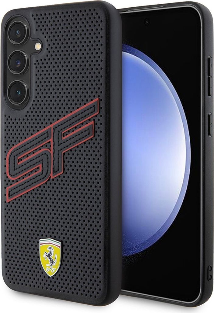 Ferrari FEHCS24SPINK S24 S921 schwarz hardcase Big SF Perforated Schutzhülle