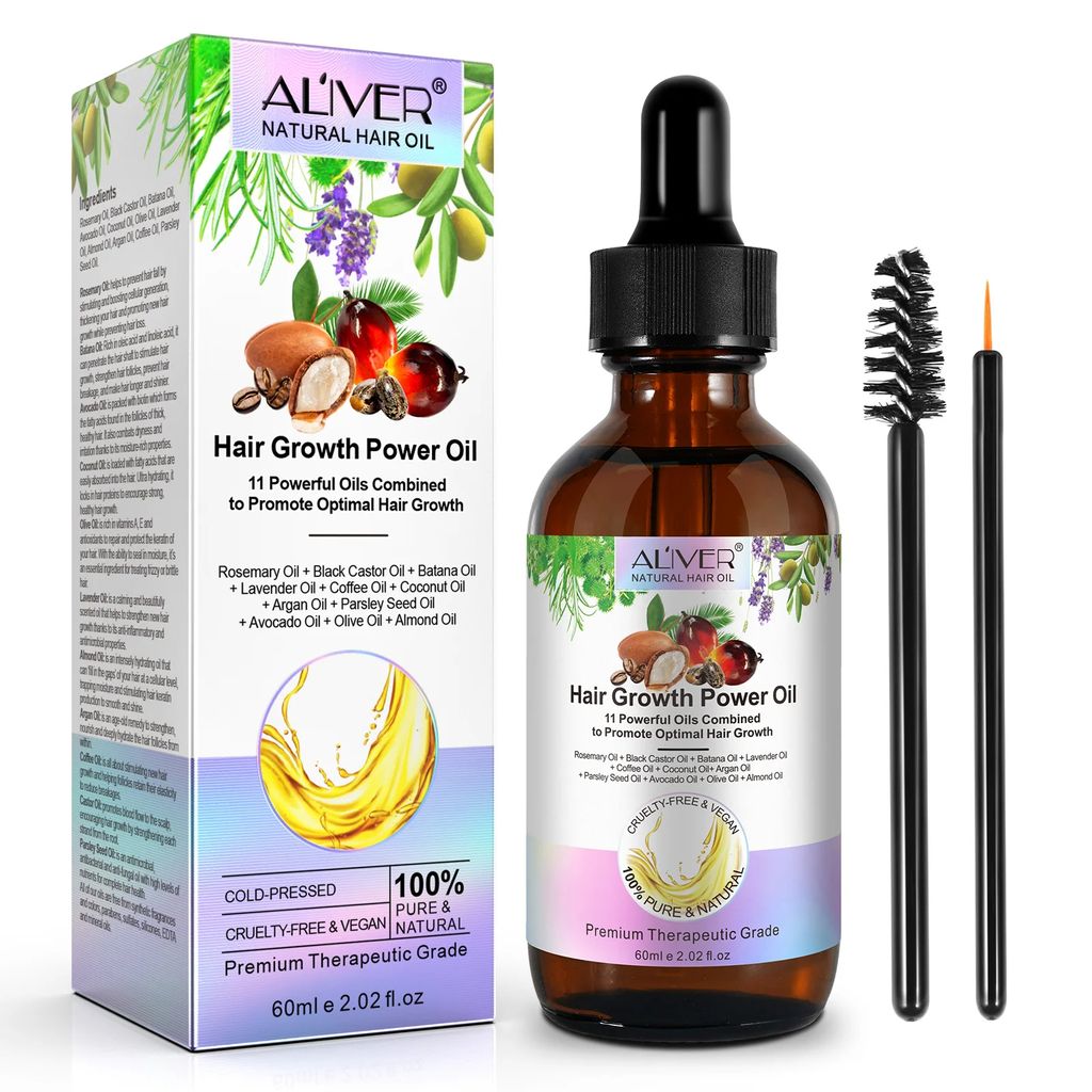 Aliver posilňujúci olej na vlasy - 60 ml Obrázok produktu 