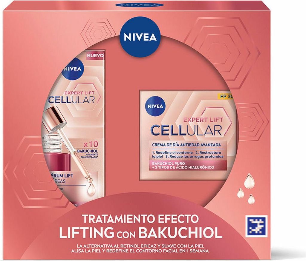 Nivea Tratamiento Efecto Lifting Con Bakuchiol Estuche 2 Piezas