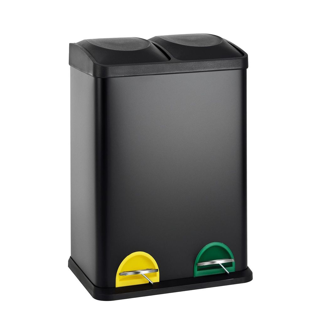 SVITA TC2X20 Seau de cuisine Office 40L Poubelle de tri Image du produit 