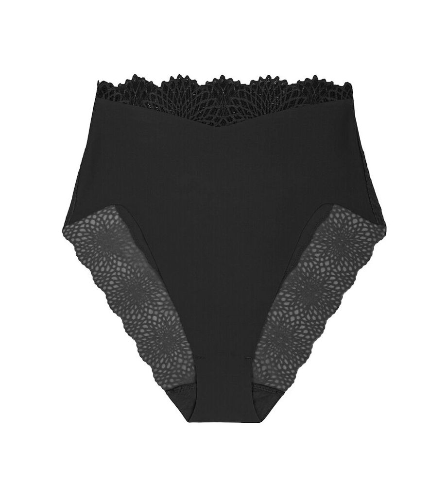 Triumph Velveteen Sensation Highwaist Panty Farbe: Schwarz 04/0004 Größe: 44