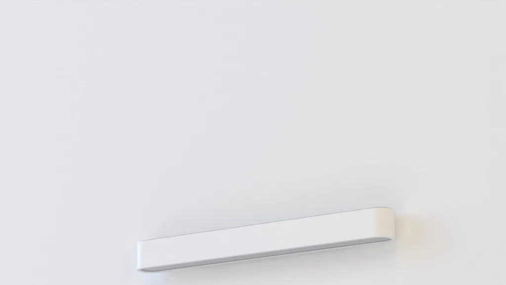 Réglette murale blanche SOFT en alu pour tube T8 11W Nowodvorski 63cm