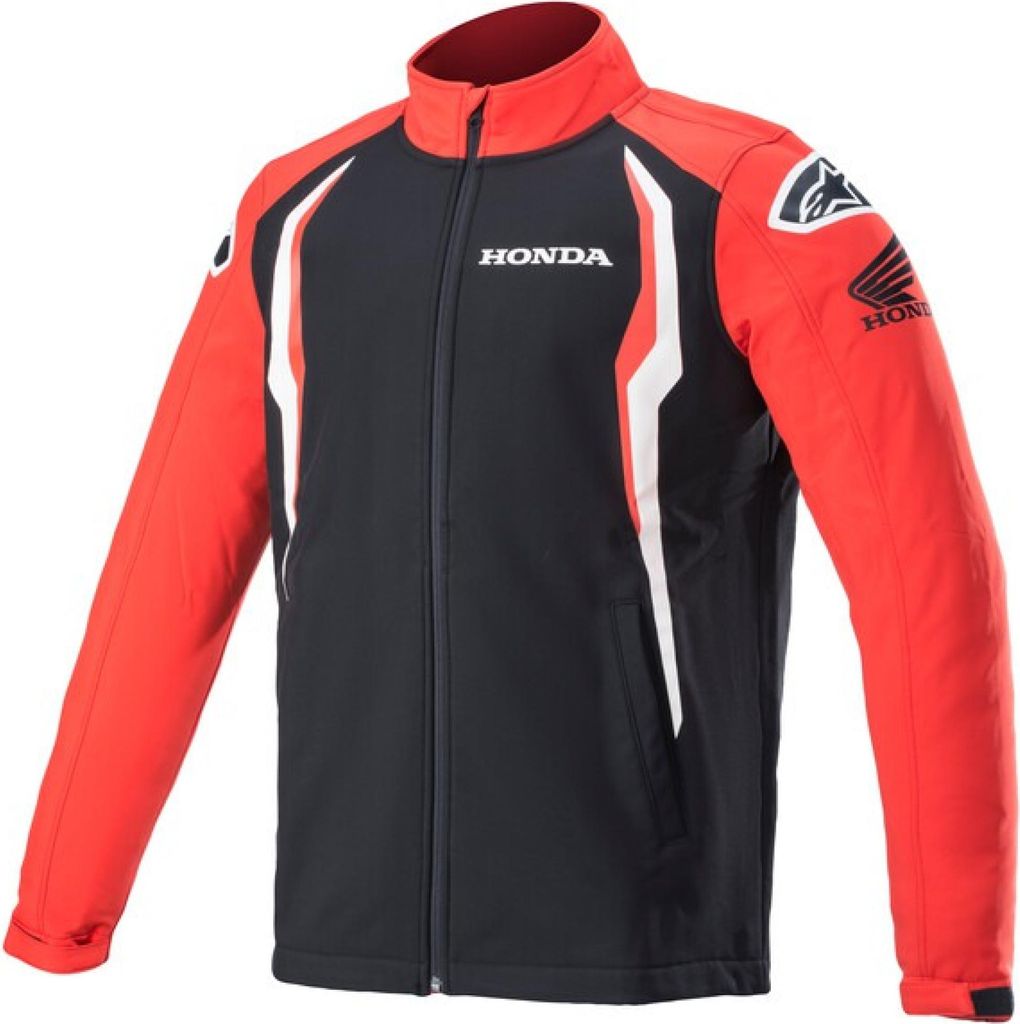 Alpinestars Honda Softshell Jacke rot / schwarz M