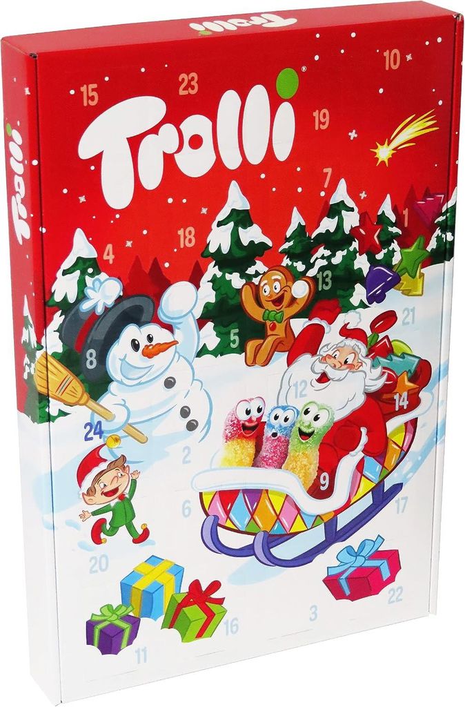 Adventský kalendář Trolli, 465 g Obrázek produktu 