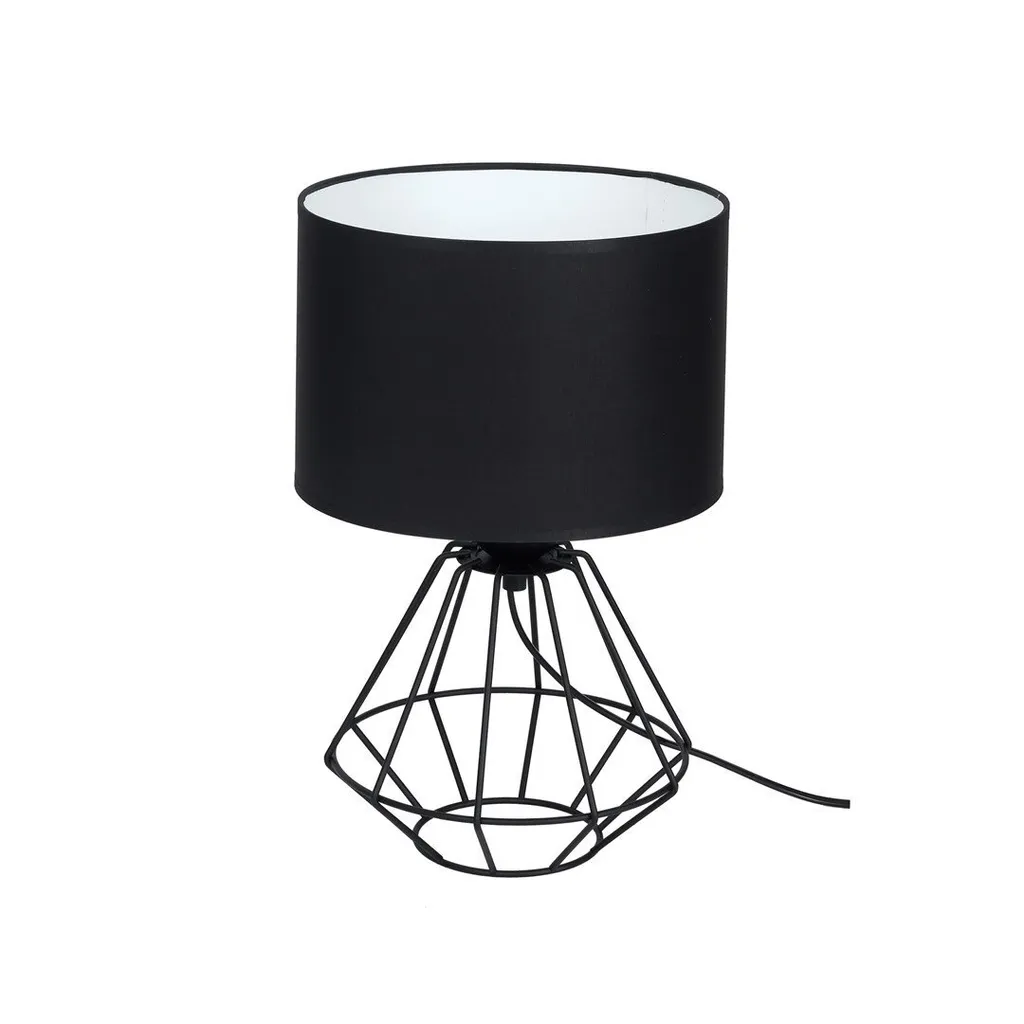 Milagro MLP4792 Lampada Colin Nera E27 60W | Illuminazione d'Atmosfera