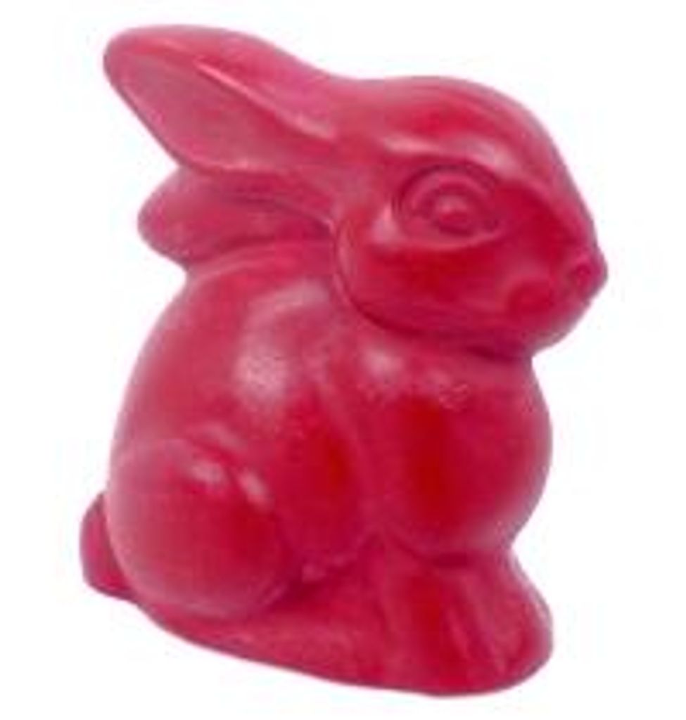 ökoNorm Wachsmalhase pink, ungiftig, hohe Deckkraft, aus natürlichen Zutaten