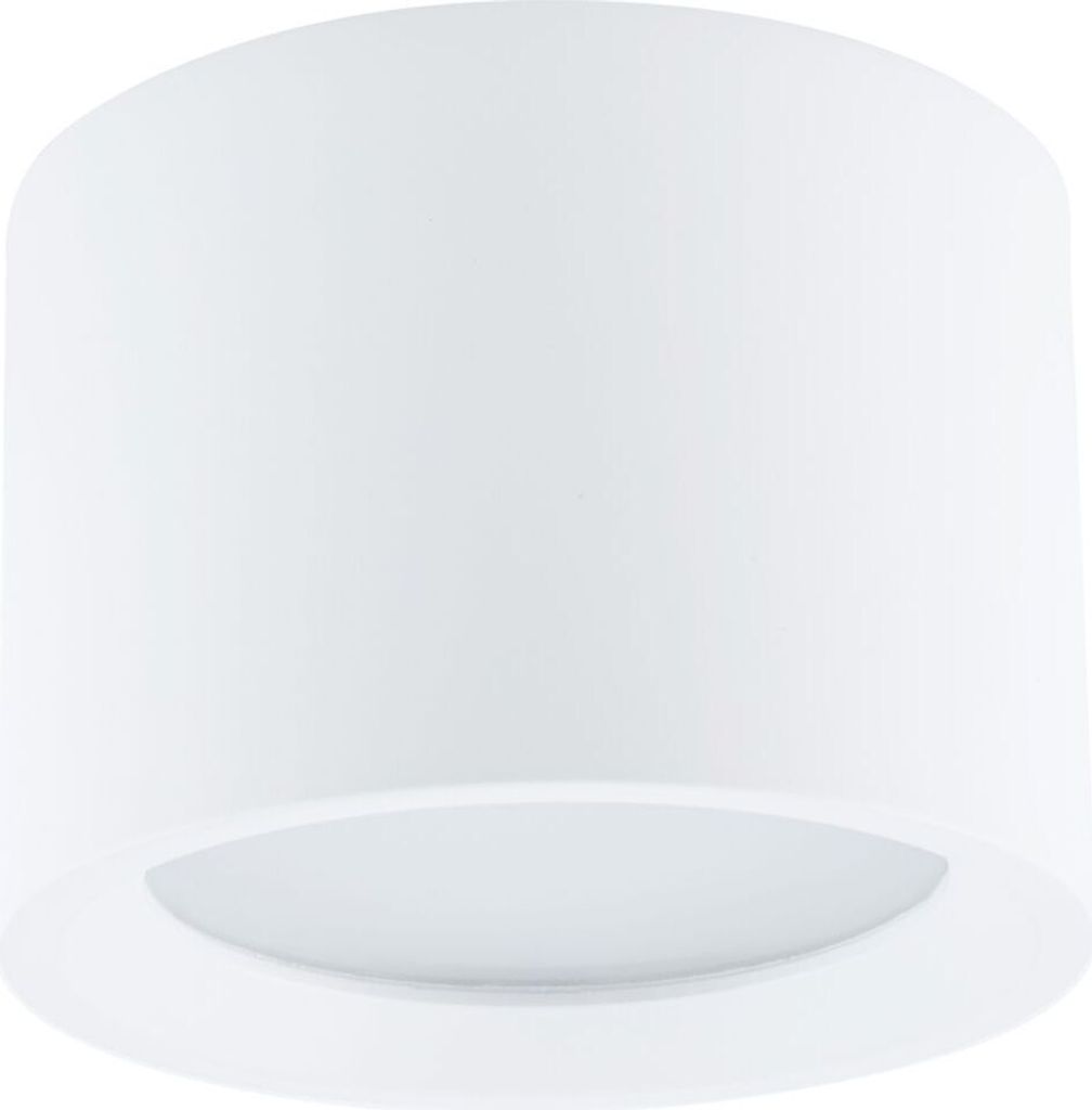 Spot Leuchte Decke Aluminium rund Ø 8,5 cm Aufputz IP54 Weiß GX53 Lampe