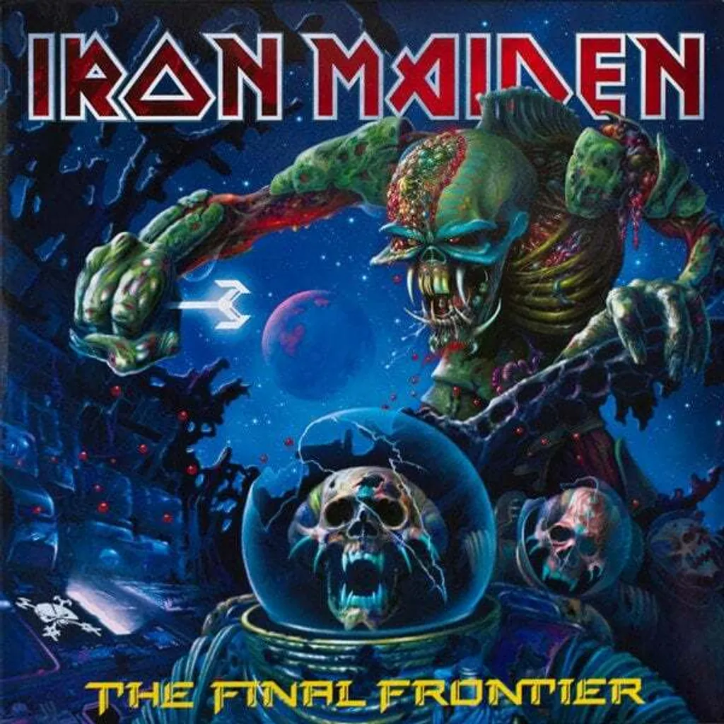 The Final Frontier Iron Maiden 2 LP Vinyle de Collection Son Haute Fidélité