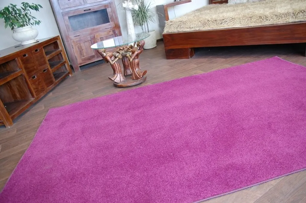 Teppich Teppichboden SANTA FE erröten rosa 60 Wohnen & Einrichten Wohnaccessoires Teppiche Webteppiche 